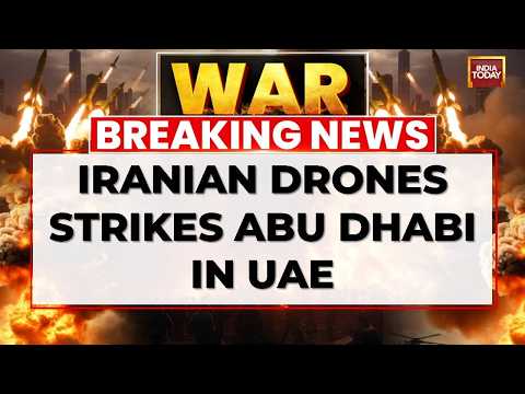 Middle East War: Iranian Drone Hits Industrial Facility In Abu Dhabi, Fire Breaks Out Near Refinery