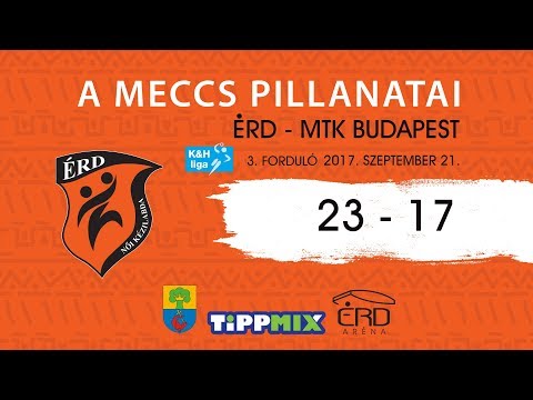 A meccs pillanatai ÉRD - MTK Budapest (2017.09.21.)