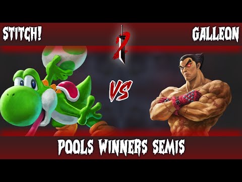 Stitch! (Yoshi) vs Edging Wind Goon Fist (Kazuya) - Cross Slasher 2 Pools Winners Semis