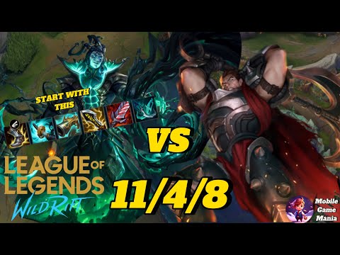 WILD RIFT GAMEPLAY | THRESH ON TOP WITH ITEMS FOR ADC | ONESHOT | THRESH VS DARIUS | WHO WILL WIN