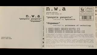 (4. N.W.A - DOPEMAN - PRISONERS MIX/CLUB) 1999 Remixes EAZY-E Dr. Dre ICE CUBE DJ Yella MC REN NWA