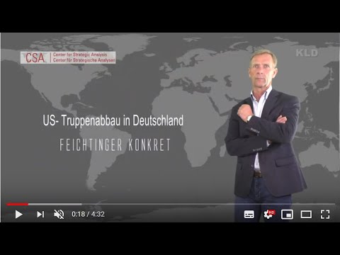Feichtinger konkret 2 - US-Truppenabbau in Deutschland