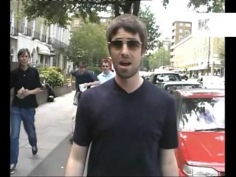 1997 Liam Gallagher Swears at Paparazzi