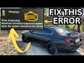 How To Fix BMW Drivetrain Error