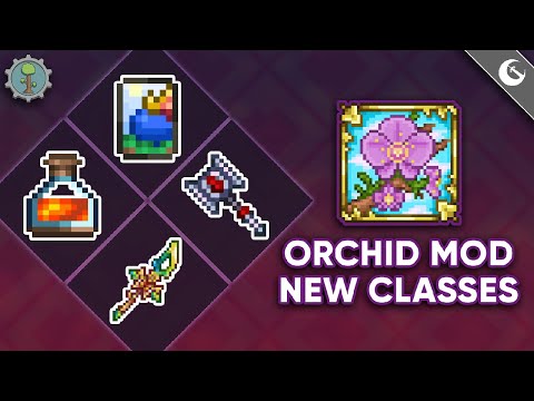 This Mod Adds FOUR NEW CLASSES!: Terraria - Orchid Mod