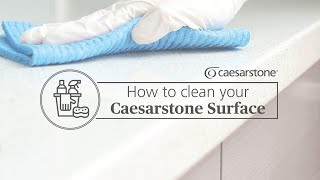 How to Clean Your Caesarstone