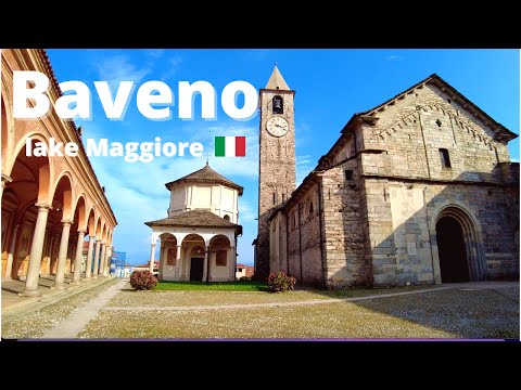 Baveno,Italy 4k walking tour: lake Maggiore and history