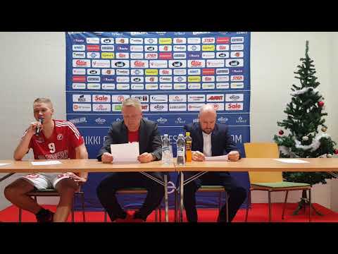 Pyrintö - Karhu 31.12.2017 lehdistötilaisuus