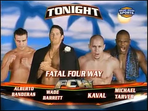 Fatal Four Way Match: Alberto Banderas vs. Kaval vs. Michael Tarver vs. Wade Barrett