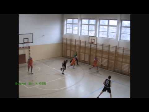 Liga Okręgowa Koszykówki 2010/2011 Bud-Art Częstochowa - OSIR Kłobuck 1kwarta