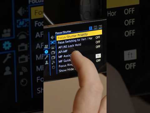 🔍Turn off the annoying focus assist on the #lumixs5iix #lumixs5ii 💯