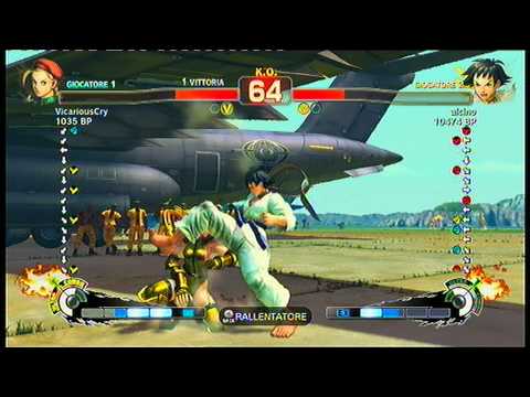 SSFIV:ALCINO(Makoto) vs VicariousCry(Cammy) part.2