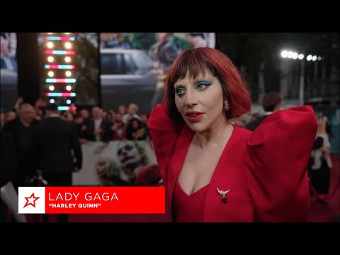 Lady Gaga & Joaquin Phoenix on the red carpet for the Joker: Folie à Deux premiere at Cineworld