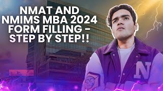 How to Fill NMAT and Nmims MBA Application form 2024 -Step By Step | Nmims Mumbai