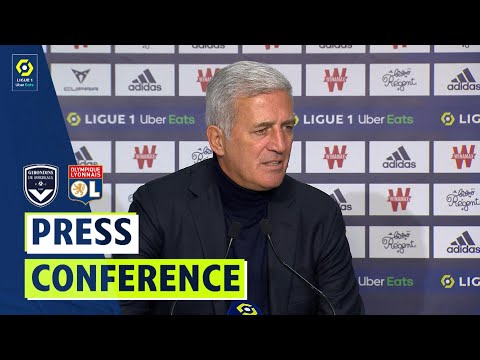 Press Conference FC GIRONDINS DE BORDEAUX - OLYMPIQUE LYONNAIS (2-2) / 2021-2022