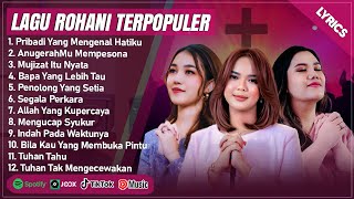 Download lagu PUTRI SIAGIAN, REGINA PANGKEREGO & MELITHA SIDABUTAR FULL ALBUM (LIRIK) LAGU ROHANI TERPOPULER 2025 mp3