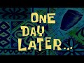One Day Later SpongeBob Time Card 194