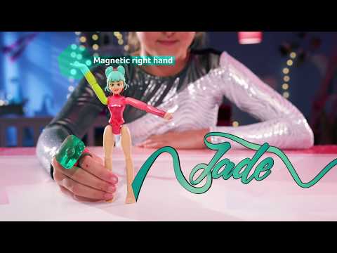 Team GEM Magic Balance Gemnast Doll - Jade - How To