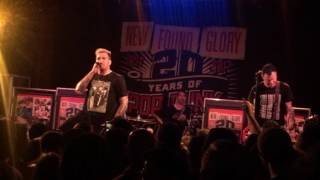 Passing Time &amp; Over the Head, Below the Knees - New Found Glory 20y Tour LIVE at Troubadour 4/30/17