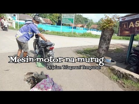 Mesin Motor Na Murag Di Jalan Telagasari Tempuran