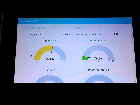 Monitoraggio elettrico AC Modbus