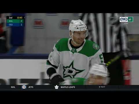 Andrej Sekera gives the Stars the lead