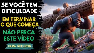 O Poder da Constância: A Fábula do Gorila Que Aprendeu a Concluir o Que Começava