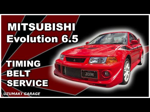 Mitsubishi Evo TIMING BELT Service - VERY DETAILED - 4G63 Lancer Evolution VI