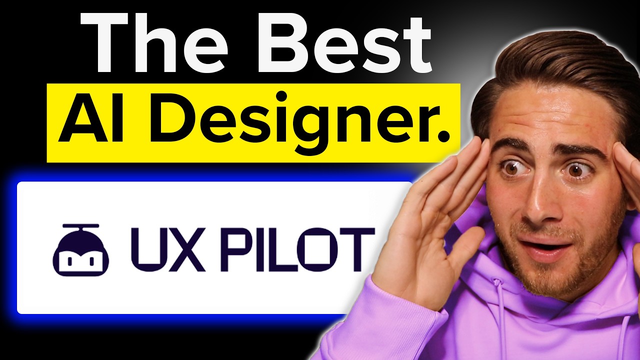 This NEW AI Designs Your Entire App For You (No Design Skills Needed) - UX Pilot AI