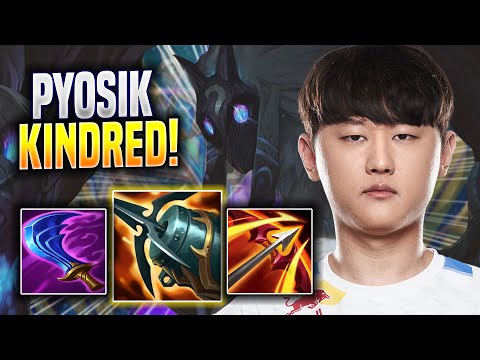 PYOSIK DESTROYING WITH KINDRED! - DRX Pyosik Plays  Kindred JUNGLE vs Lee Sin! | Season 2022