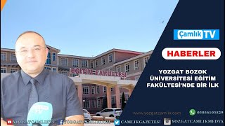 Yozgat Bozok Üniversitesi Eğitim Fakültesi'nde bir ilk