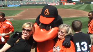 The Bird Poses With Carly Simon