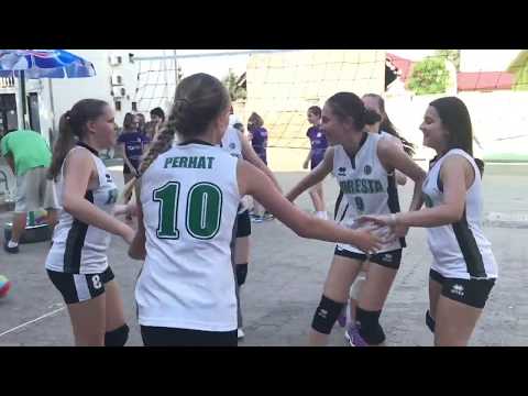 MALA ODBOJKA OK FORESTA-ŽOK FERIVI VIŠNJEVAC 2:1 (FINALE) Valpovo street volleyball festival 2018