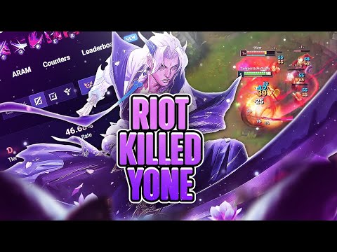 RIOT has RUINED Yone! Is He League Of Legends Worst Champ Right Now?!