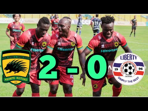 Asante Kotoko vs Liberty Professionals (Gpl wk 8 Highlights)