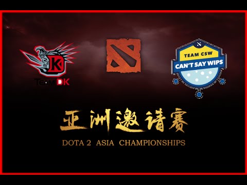 Dota 2 | DK vs. Can't say Wips | Asia Championship 2015 - Highlights