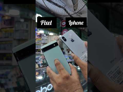 Pixel 6A vs iPhone X Camera Test! Still Worth It in 2025 #shorts #viralvideo #trending #video #trend