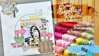 Creative Stitching Template Subscription - Despite the Snow