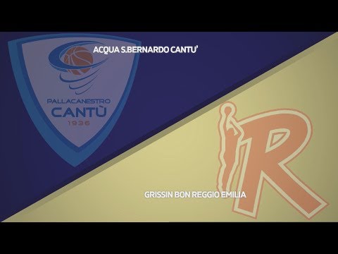 HIGHLIGHTS/ Acqua S.Bernardo Cantù - Grissin Bon Reggio Emilia 75-92