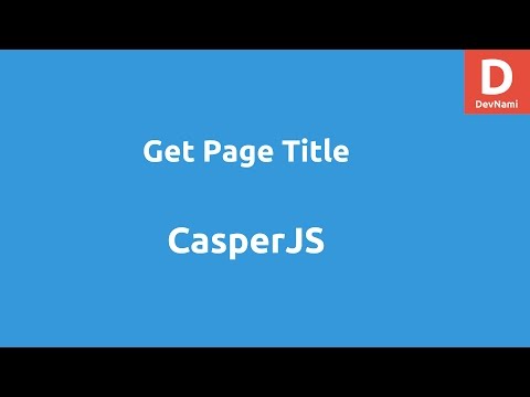 CasperJS Install on Windows