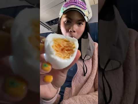 Snacks I packed for our flight