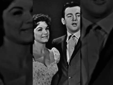 Connie Francis and Bobby Darin lit up The Ed Sullivan Show on this day in 1960. ✨🎶 #shorts
