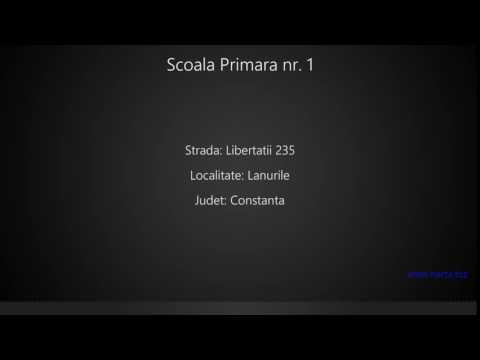 Scoala Primara nr. 1 Lanurile