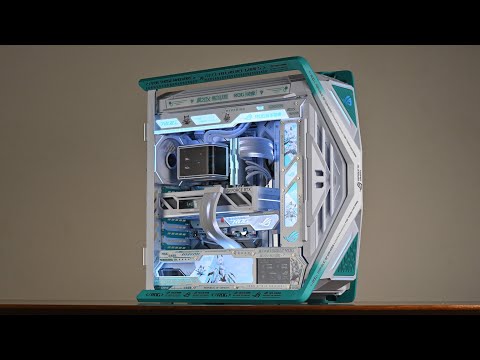 NEW ROG POWERHOUSE GAMING PC Build! | AMD Ryzen9 9950X3D + RTX 5090 |  GR701