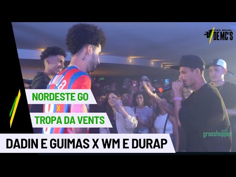 Dadin (GO) e Guimas (GO) X WM (SP) e Durap (SP) - Primeiro Tempo [Amistoso CBR MC's  - Goiânia-GO]
