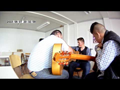 Gitarrenunterricht mit Kussi Weiss und Tschabo Franzen -  9. Juni 2013