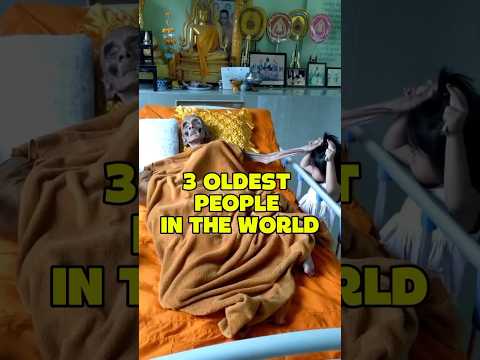 3 Oldest People in the World‼️ Number 3 is Incredibly Old‼️