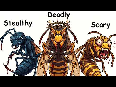 Every Venomous Wasp Type Explained in 26 Minutes
