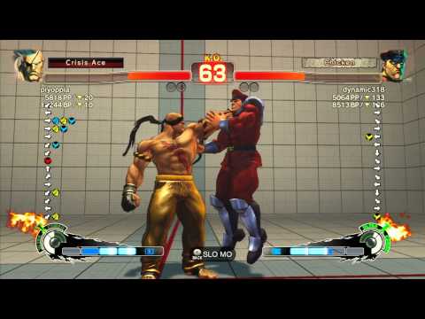 SSF4 AE 2012: AFG (Sagat) vs dynamic318 (Dictator) - Xbox Live Ranked Match