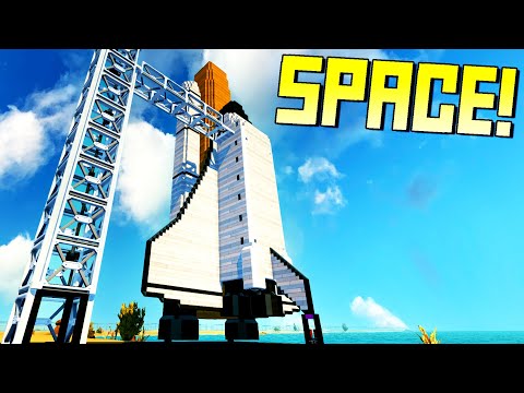 We Searched "Space" on the Workshop to Leave This Planet!  - Scrap Mechanic Workshop Hunters
